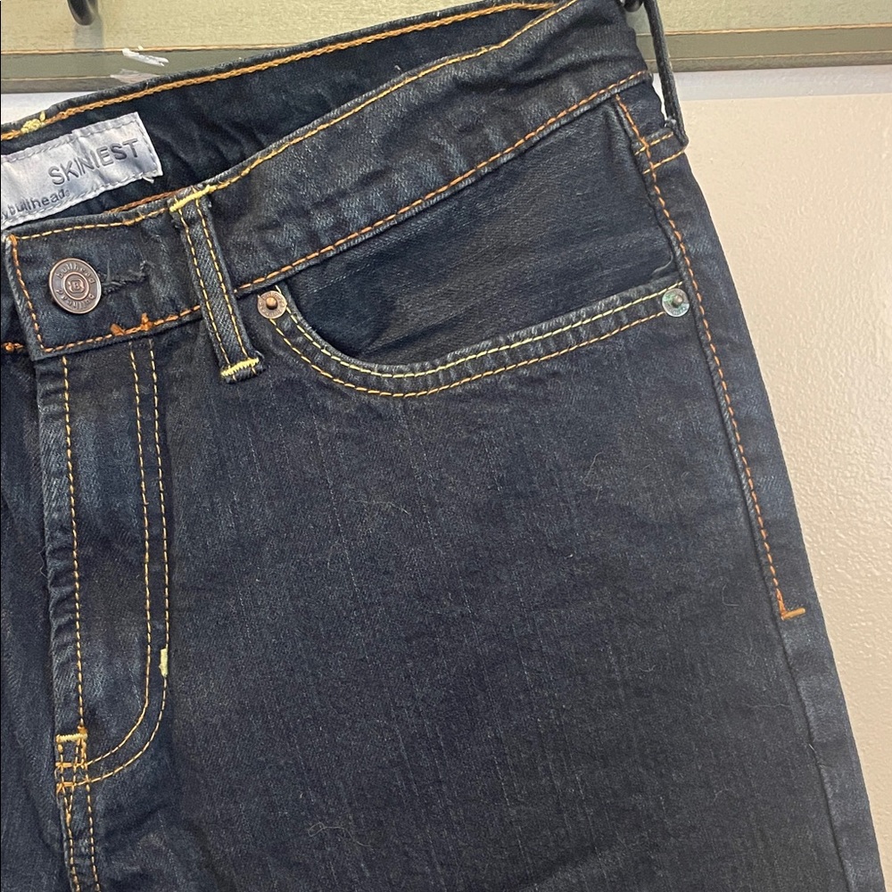 Bullhead Men's Dark Skinny Jeans - Picture 4 of 4